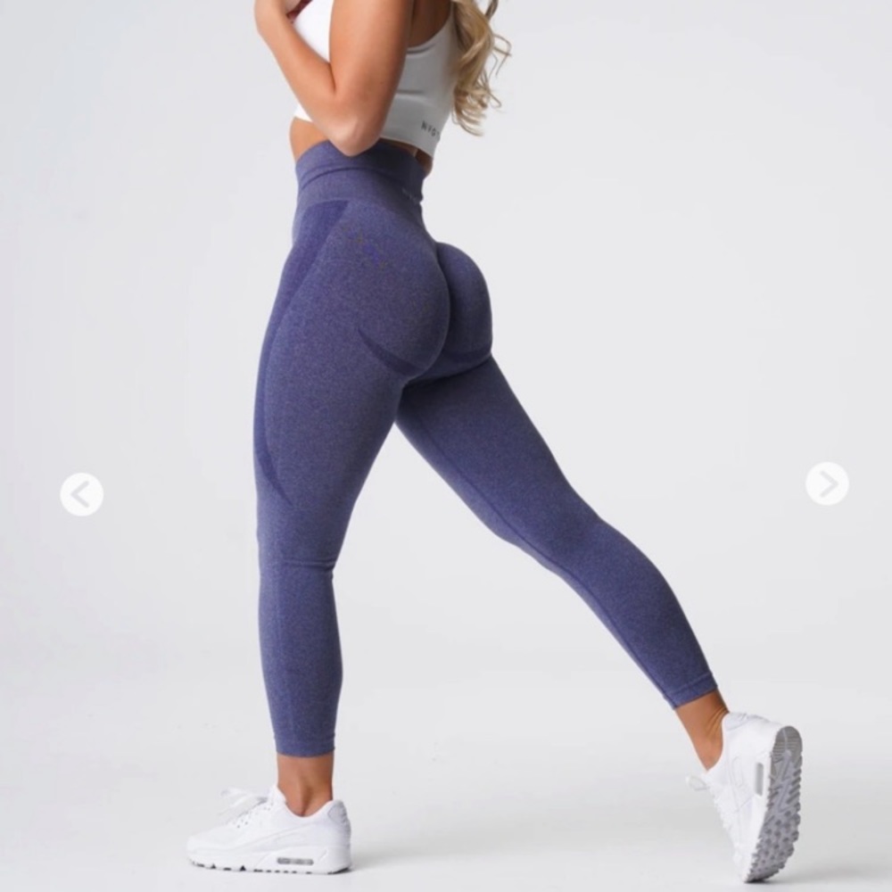 Purple NVGTN contour leggings